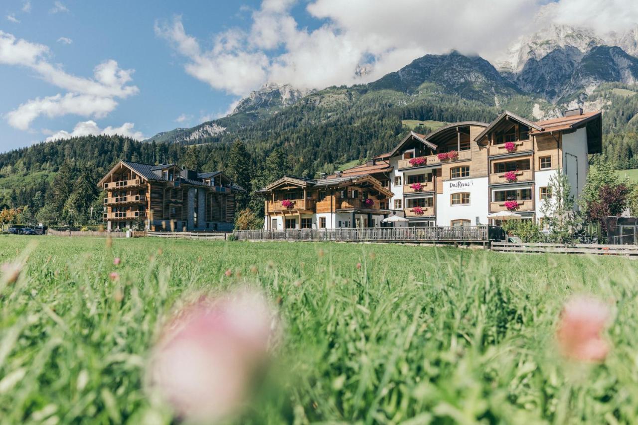 Boutique Hotel Das Rivus Leogang Bagian luar foto